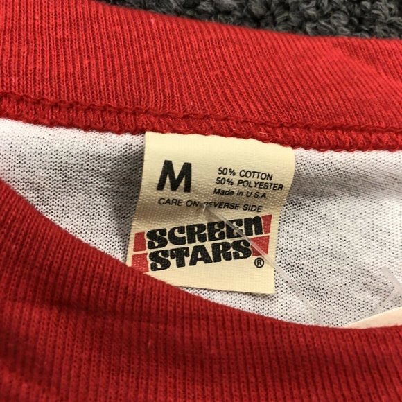 Vintage Screen Stars DEADSTOCK RINGER 80's - Picture 2 of 7